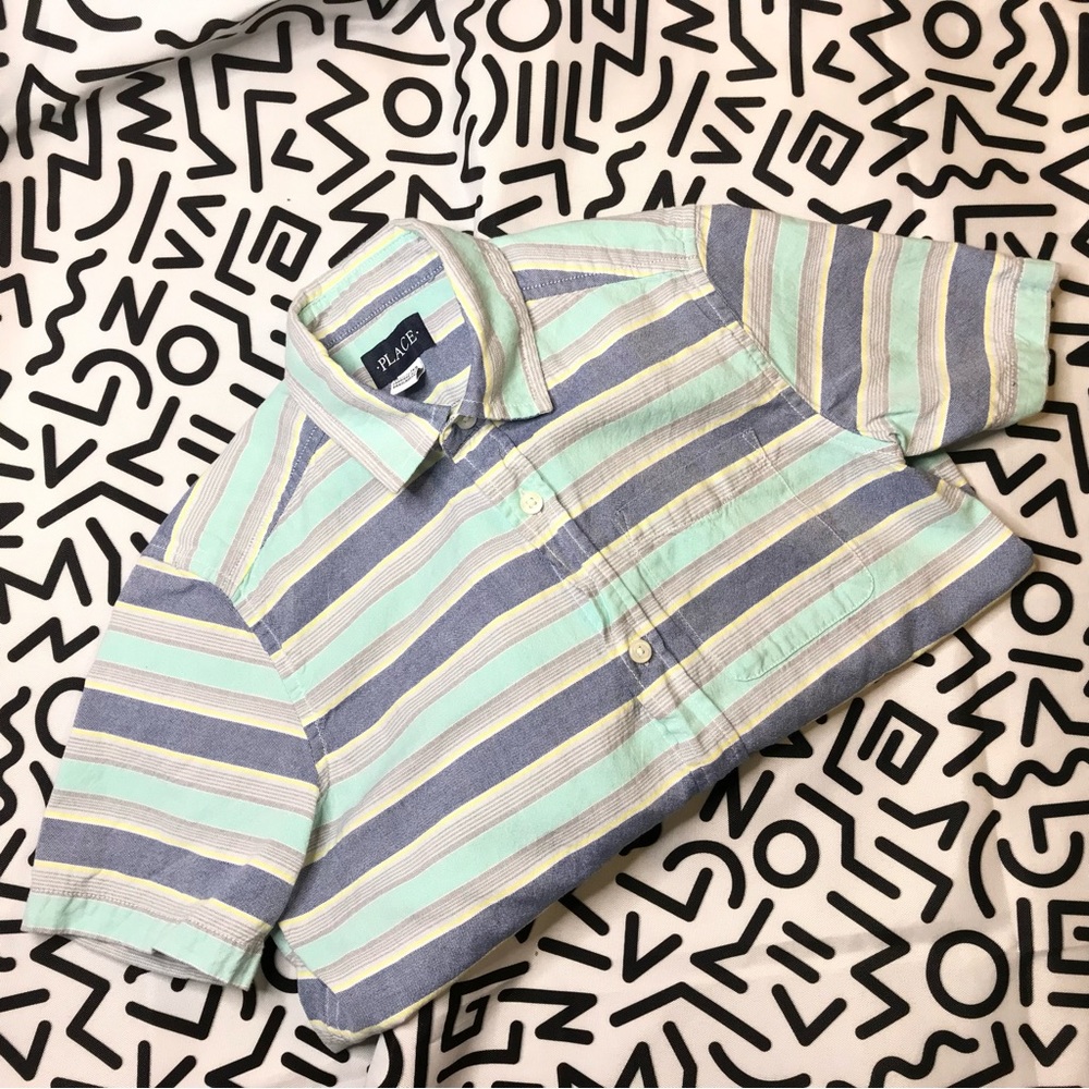 Children’s place short sleeve button up